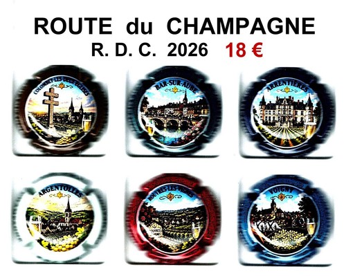 Capsules champagne route - de,