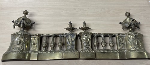 Barre cheminee foyer - foyer, bronze