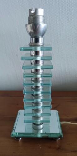 Rare lampe jacques adnet - lampe,
