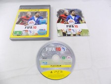 Mint Disc Playstation 3 Ps3 Platinum Fifa 10 - Inc Manual