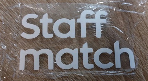Patch sponsor staff maillot - sponsor,