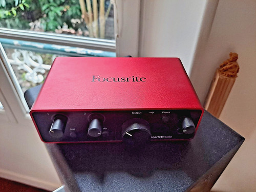 Focusrite scarlett solo - scarlett, 4e