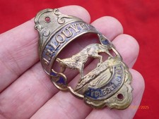 Ancienne Plaque  de Vélo