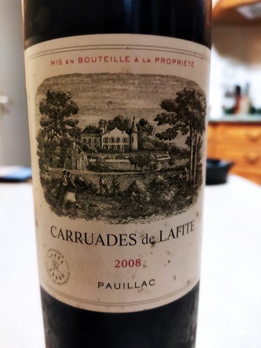 Vin carruades lafite 2008 - vin, de