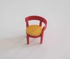 Playmobil MODERN HOUSE - Red & Orange Kitchen Chair 4062 Villa 4857