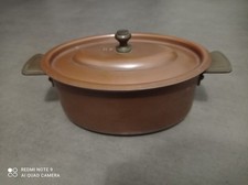 ✨ Magnifique cocotte en cuivre – Maison L. Lecellier, Villedieu-les-Poêles ✨