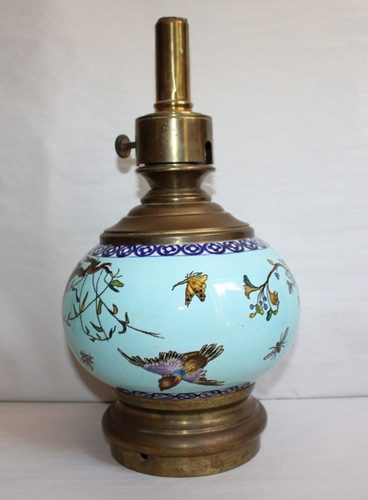 Ancienne lampe pétrole - lampe,