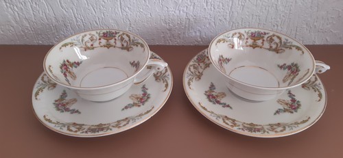 Haviland limoges tasses - haviland, avec