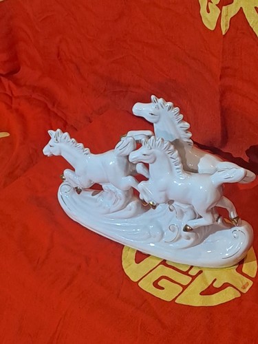 Lladro chevaux galop - galop, maue