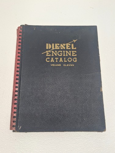 Vintage diesel engine - diesel, catalog