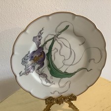 Haviland & Co Limoges France Orchid Plate "Orchidee"