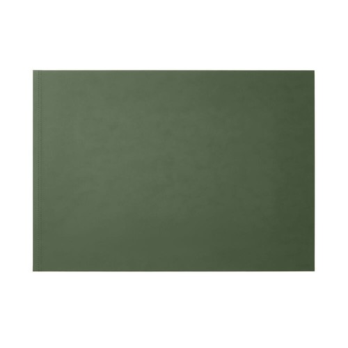 Sous main bureau cuir vert - sous,