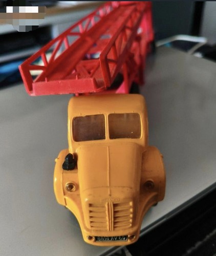 Norev camion miniature jaune - camion,