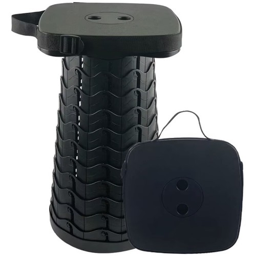 Tabouret télescopique pliable