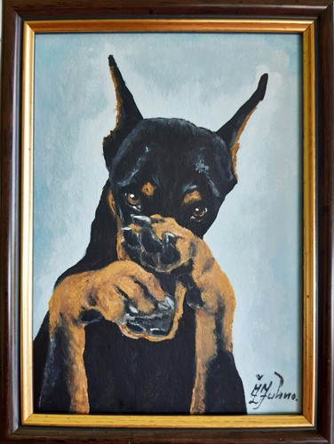 Peinture huile originale - l'huile,