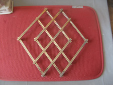 ++"538.13" VINTAGE GENUINE STAINLESS STEEL JOINT COASTER