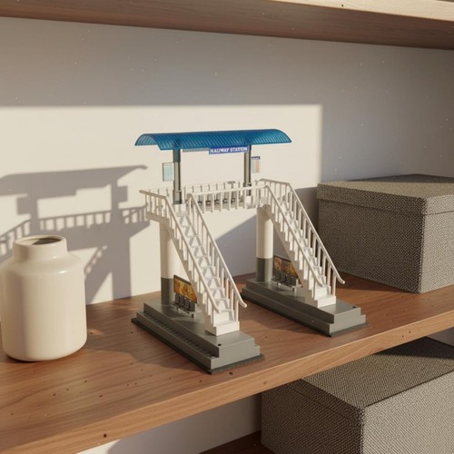 Passerelle piétonne sans - ho,