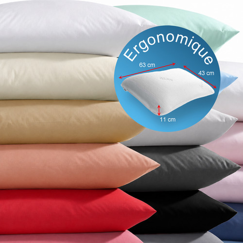 Taie pour oreiller ergonomique - pour,