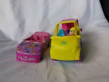 DEUX VOITURES POLLY POCKET