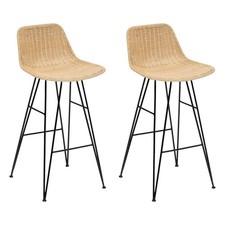 Lot de 2 Chaises de Bar en