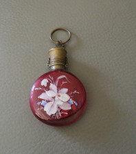 ancien flacon à sel en verre