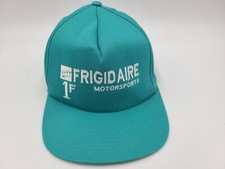 Vintage Frigidaire Motorsports 1F Snapback Hat Cap Racing Casual Men Women Blue