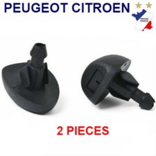 2 Buse Gicleur Lave-Glace Pour Peugeot 207 307 308 406 607