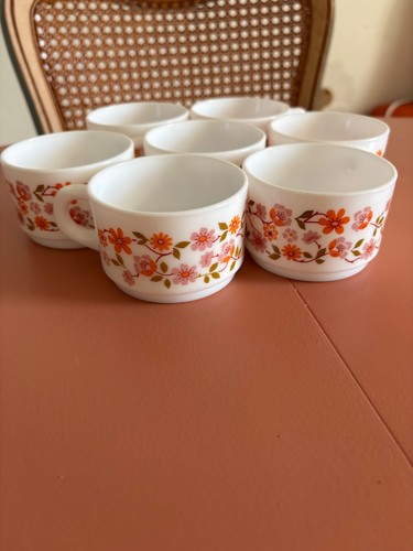 Tasses café fleurs - tasses,