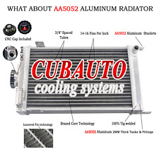 3 Rangées Alum Radiateur Pour