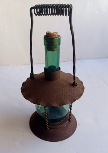 Ancienne bouteille huile - ancienne,