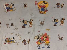 💕💕 Vintage Duvet Cover Mickey Disney Housse De Couette Bed Lit 