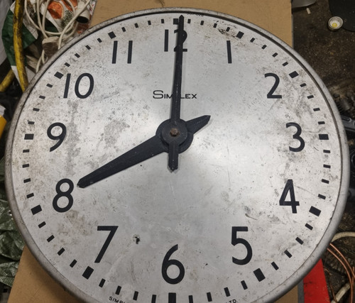 Horloge ancienne simplex time - horloge,