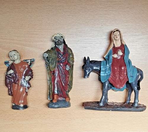 Lot anciens santons - anciens,