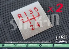 2 Autocollants Stickers