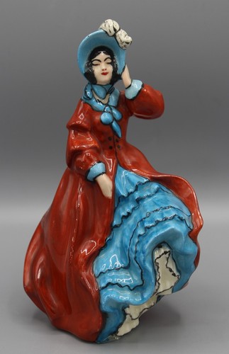 Ancienne figurine lady femme - ancienne,