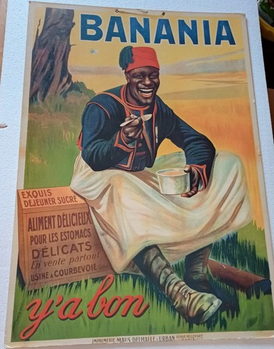 Affiche poster banania 50x - affiche,