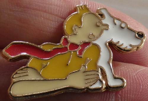 Beau pin tintin milou - tintin, et