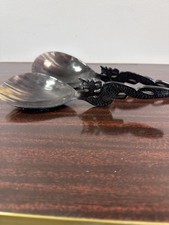 Lot 2 cuillères à riz motif