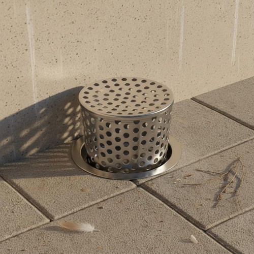 Grille drain acier - drain, en