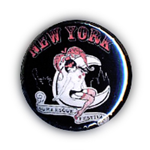 Badge new york pin - badge, up