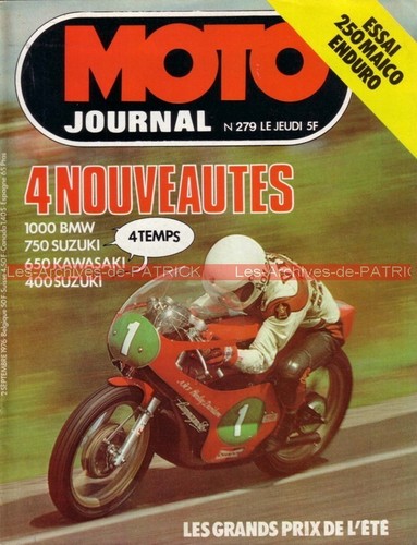Moto journal 279 - , 250