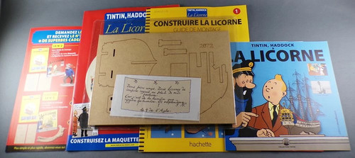 Tintin hachette la licorne - -,