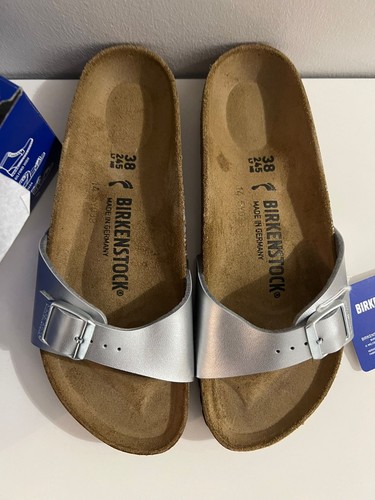 Birkenstock madrid argenté - birkenstock,