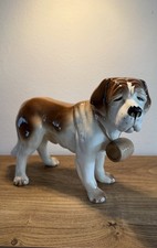 Vintage Coopercraft Porcelain Saint Bernard Made In England - perfect condition 