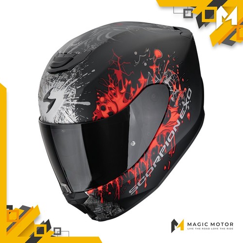 Casque moto intégral - casque, scorpion