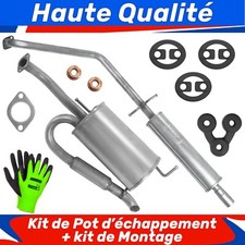 Kit de pot d'échappement pour Chevrolet Matiz 1 I Hayon 0.8 (2005-02/2010)