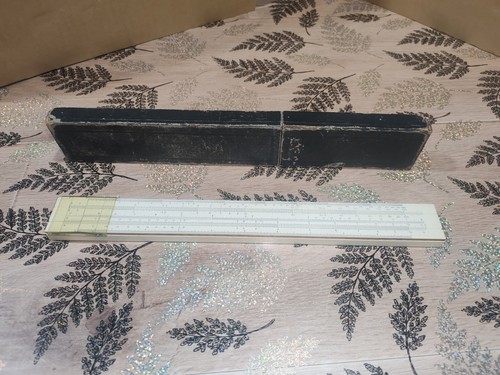 Ancien règle calcul faber - ancien,