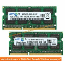 Samsung DDR3 1333Mhz 16GB 8GB 4GB 2Rx8 PC3-10600S SODIMM Laptop Memory RAM