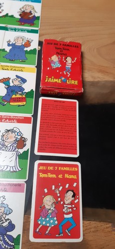 Ancien jeu carte des 7 - de,