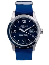 Montre Locman Island Quartz 40mm 614ELBLT/359 Rassemblement Elbe Bradé Neuf